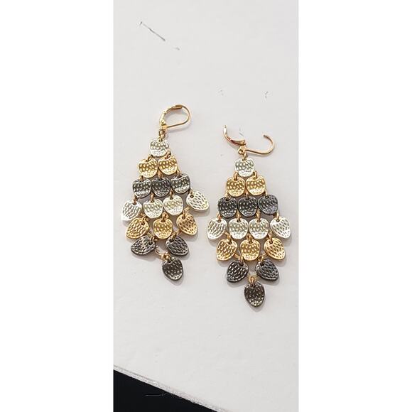 Multi-tone Chandelier Earrings - Picture 8 of 13